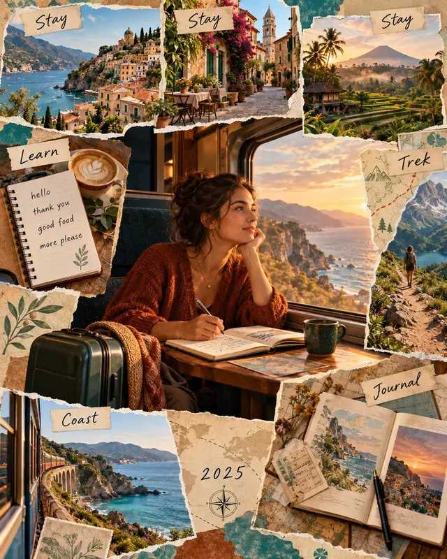 Personal Vision Board Goal Collages