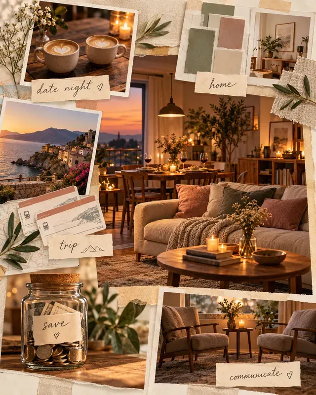 Personal Vision Board Goal Collages