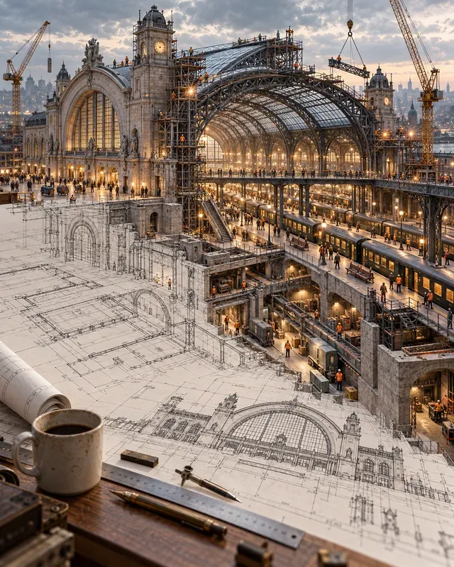 Blueprints Become Buildings