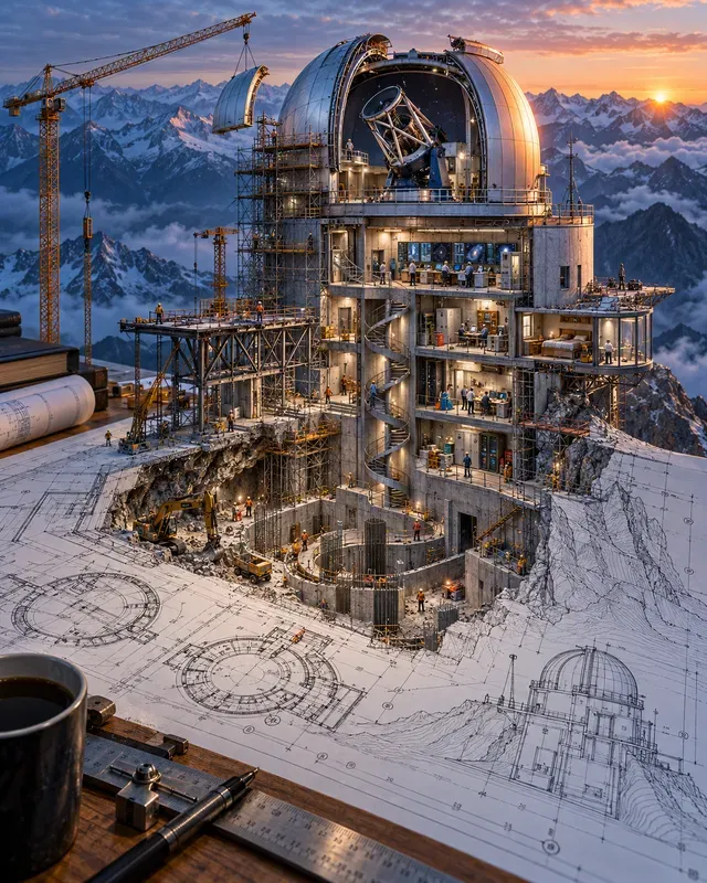 Blueprints Become Buildings
