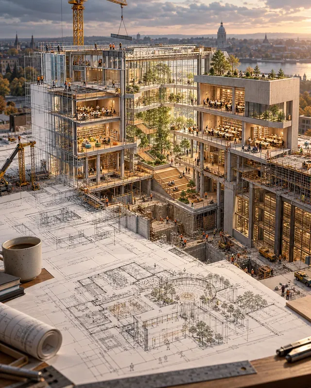Blueprints Become Buildings