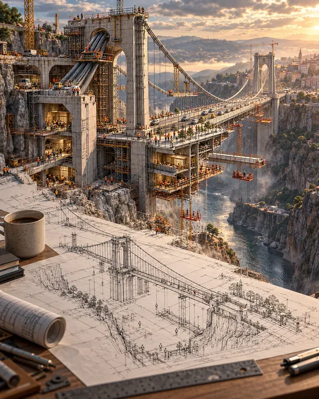 Blueprints Become Buildings