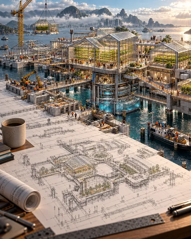 Blueprints Become Buildings