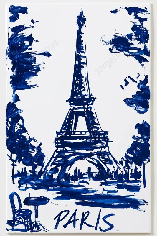 Blue Ink Travel Posters