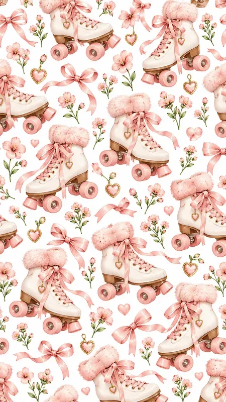 California Slow Life Seamless Patterns