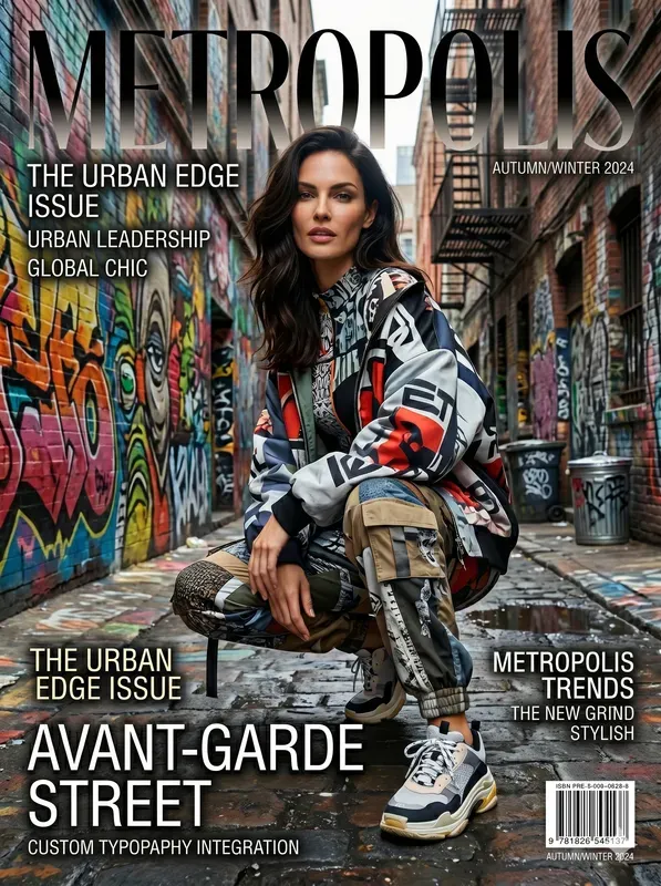 Custom Face Fashion Magazine Covers