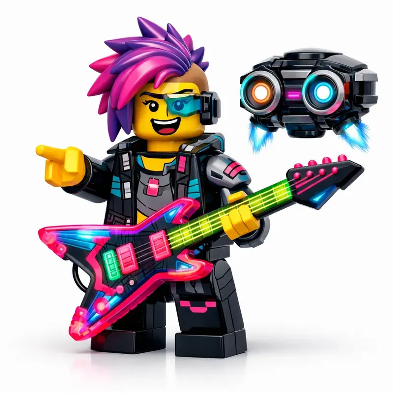 Creative Lego Character Scenes