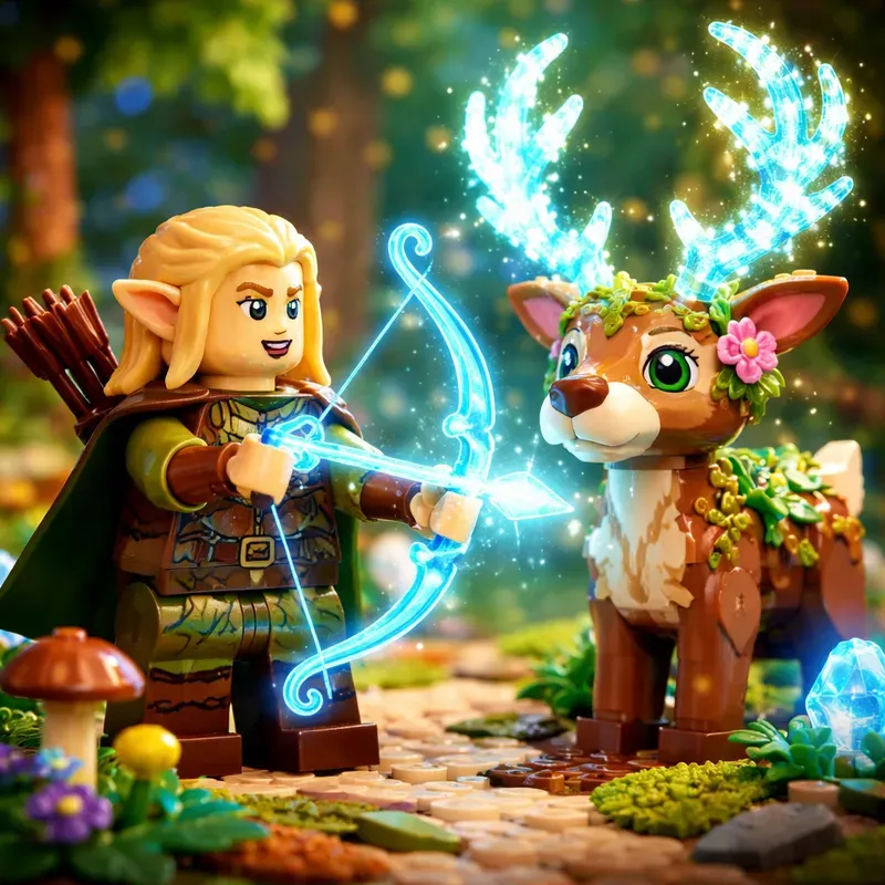 Creative Lego Character Scenes