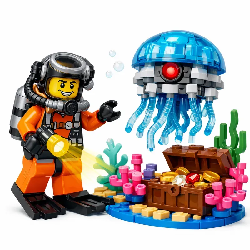 Creative Lego Character Scenes