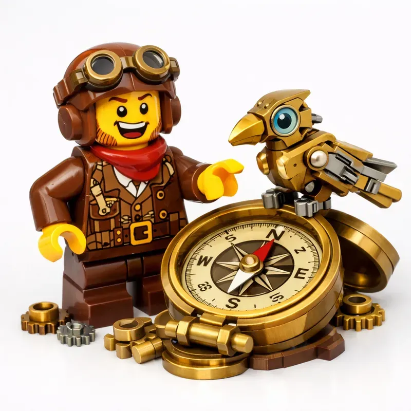 Creative Lego Character Scenes