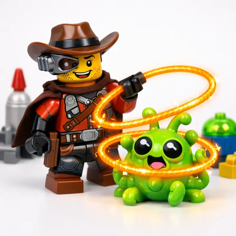 Creative Lego Character Scenes