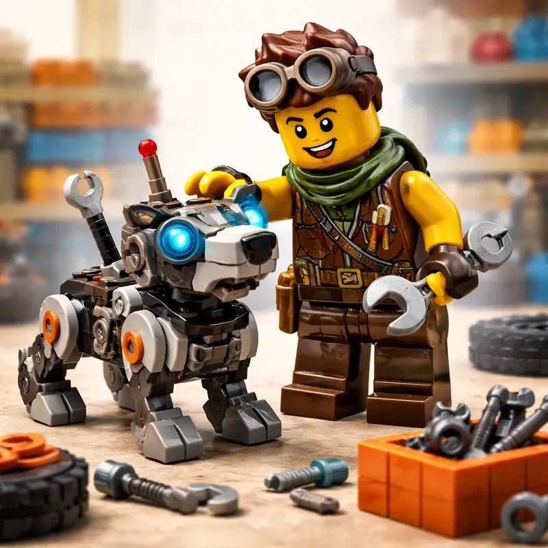 Creative Lego Character Scenes