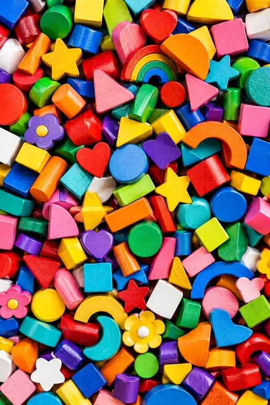 Colorful Flat Lay Collections