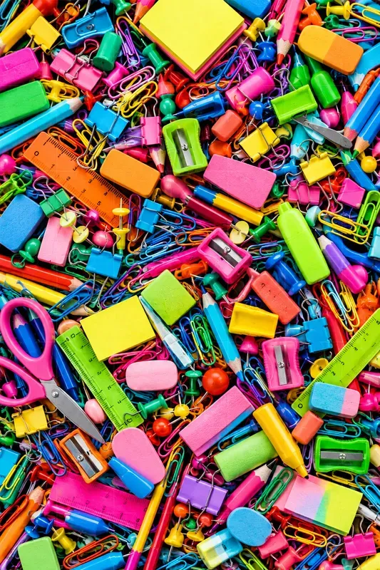 Colorful Flat Lay Collections
