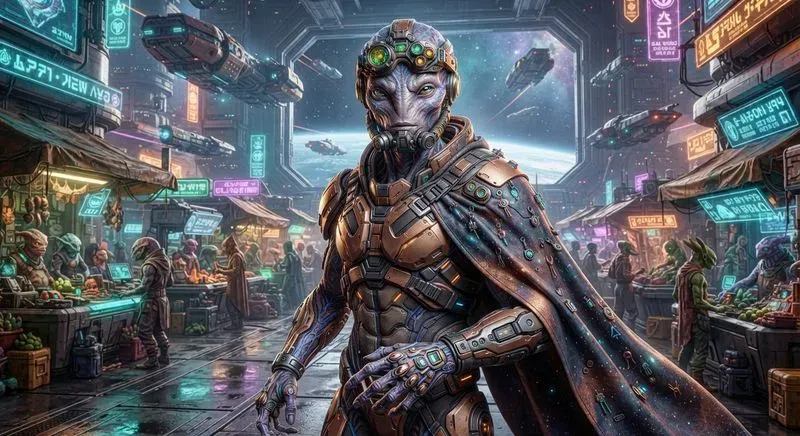 Multiversal Scifi Aliens