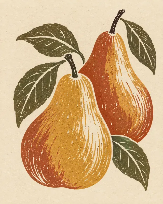 Midcentury Block Print Gallery Sets