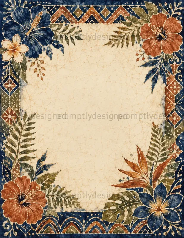 Batik Journal Pages