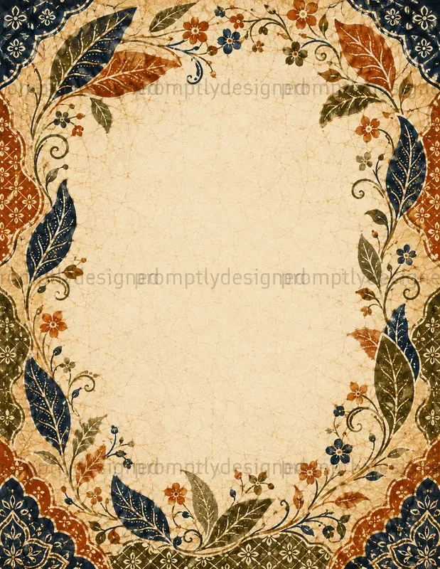 Batik Journal Pages