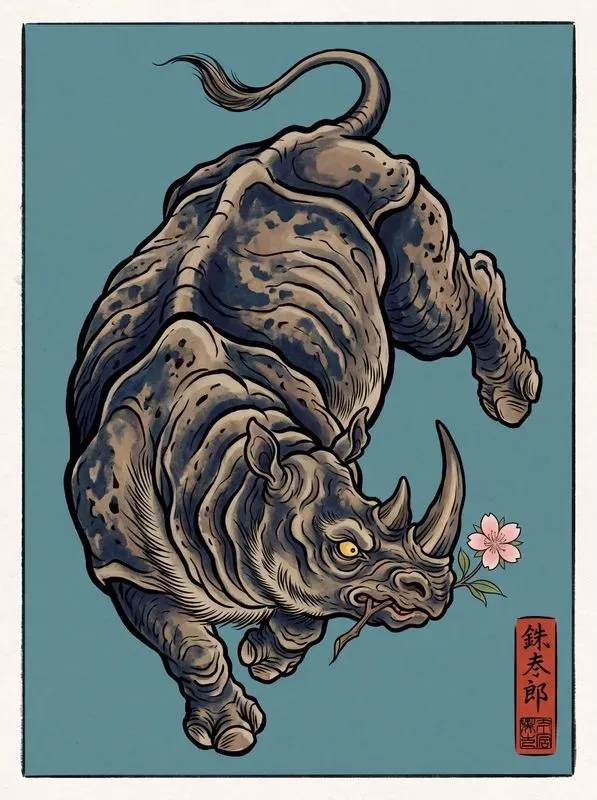 Traditional Japan Animal Paintings
