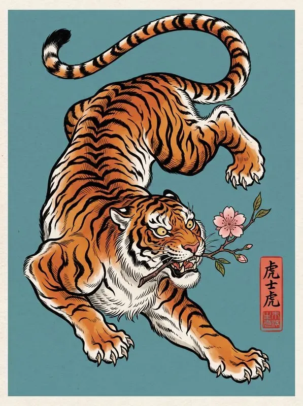 Traditional Japan Animal Paintings