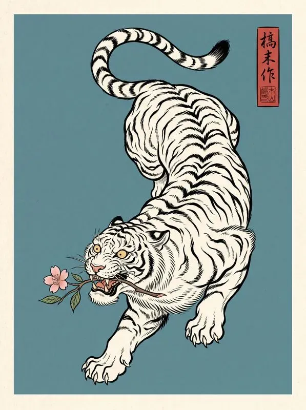 Traditional Japan Animal Paintings