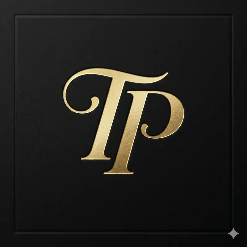 Luxury Metallic Monogram Logos