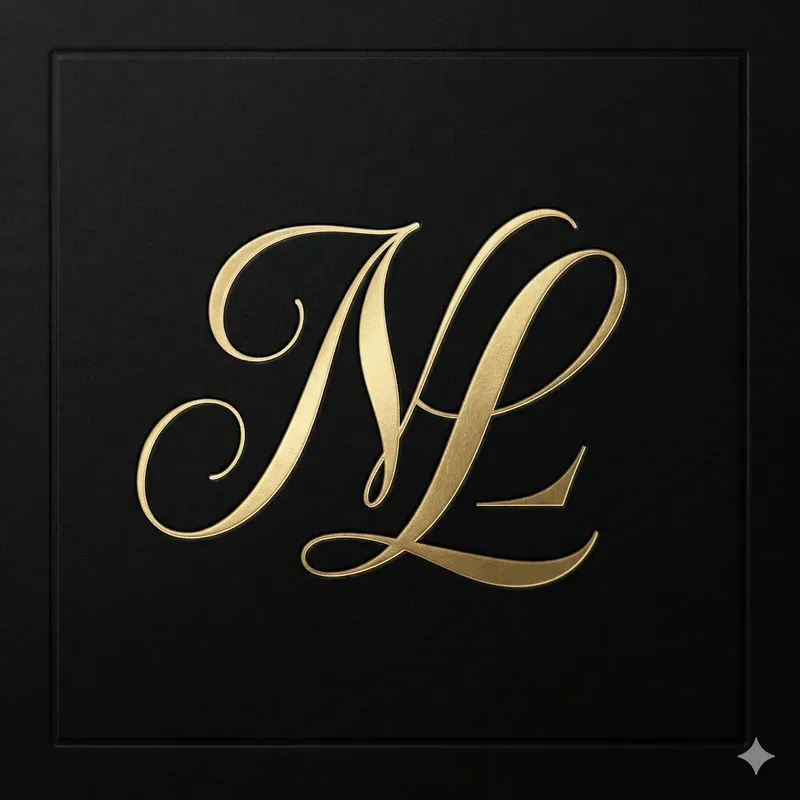 Luxury Metallic Monogram Logos