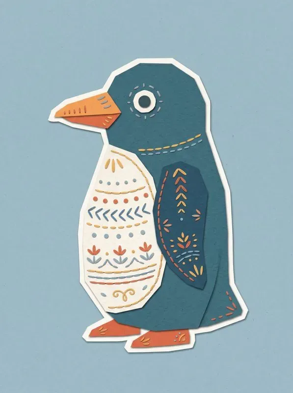 Papercraft Folkart Illustrations