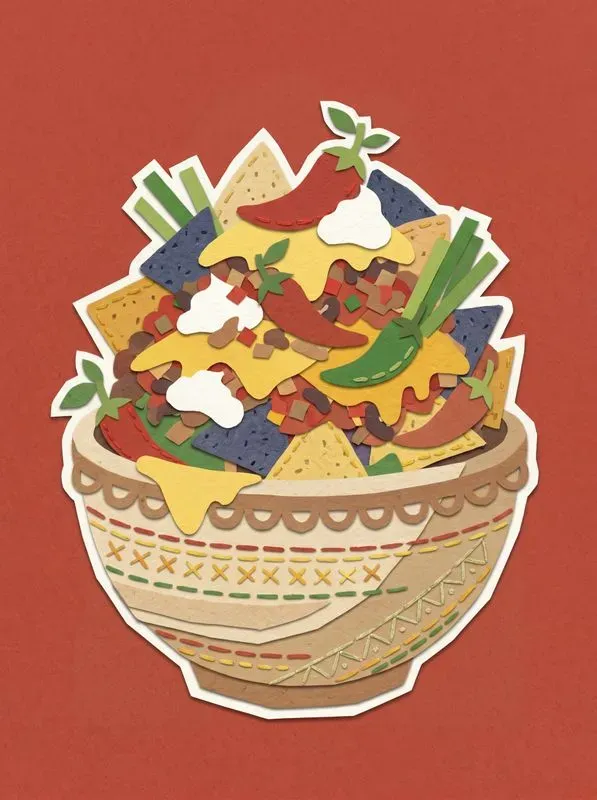 Papercraft Folkart Illustrations