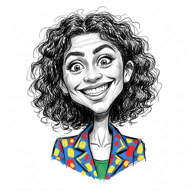 Hyper Expressive Caricature Illustrations