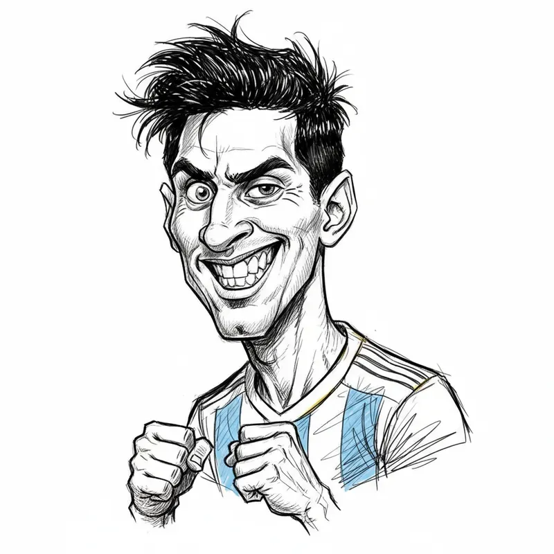 Hyper Expressive Caricature Illustrations