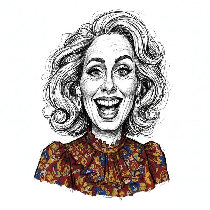 Hyper Expressive Caricature Illustrations