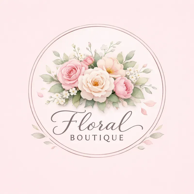 Elegant Watercolor Logos