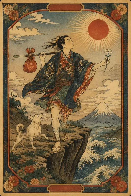 Ukiyoe Tarot Card Generator