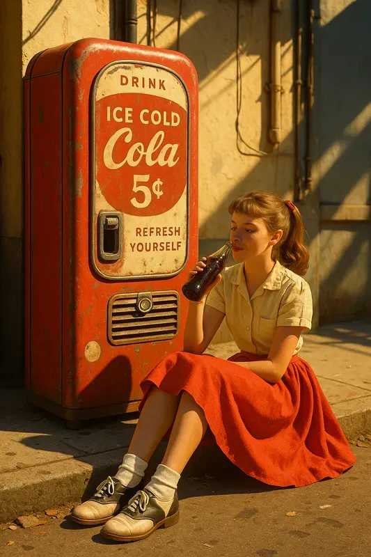 Sunlit Retro Streets