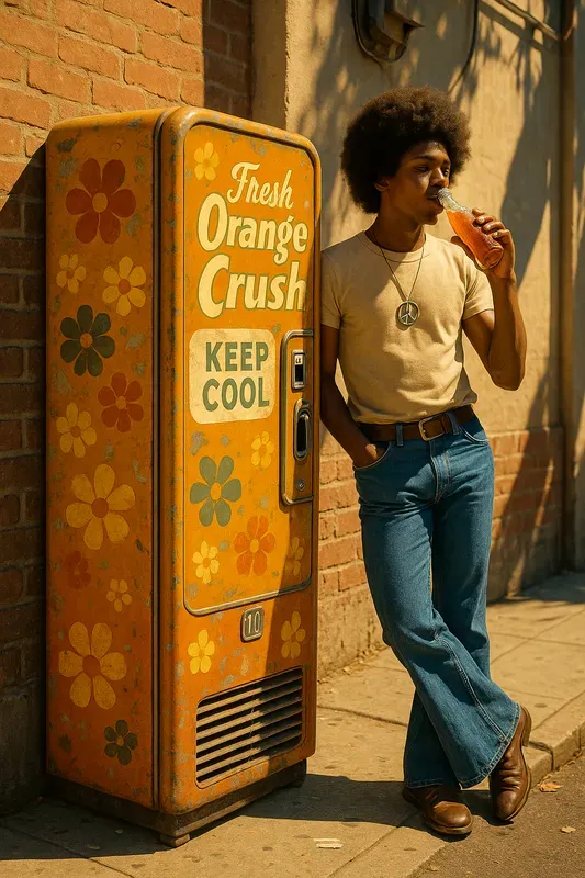Sunlit Retro Streets