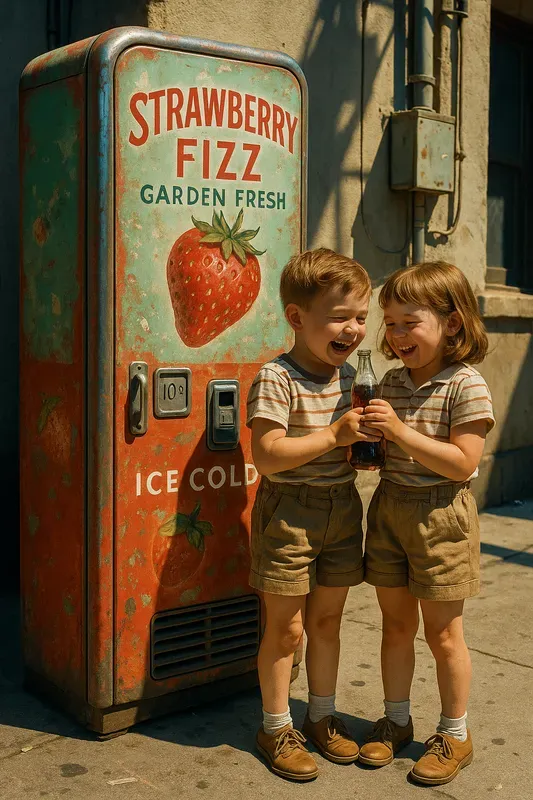 Sunlit Retro Streets