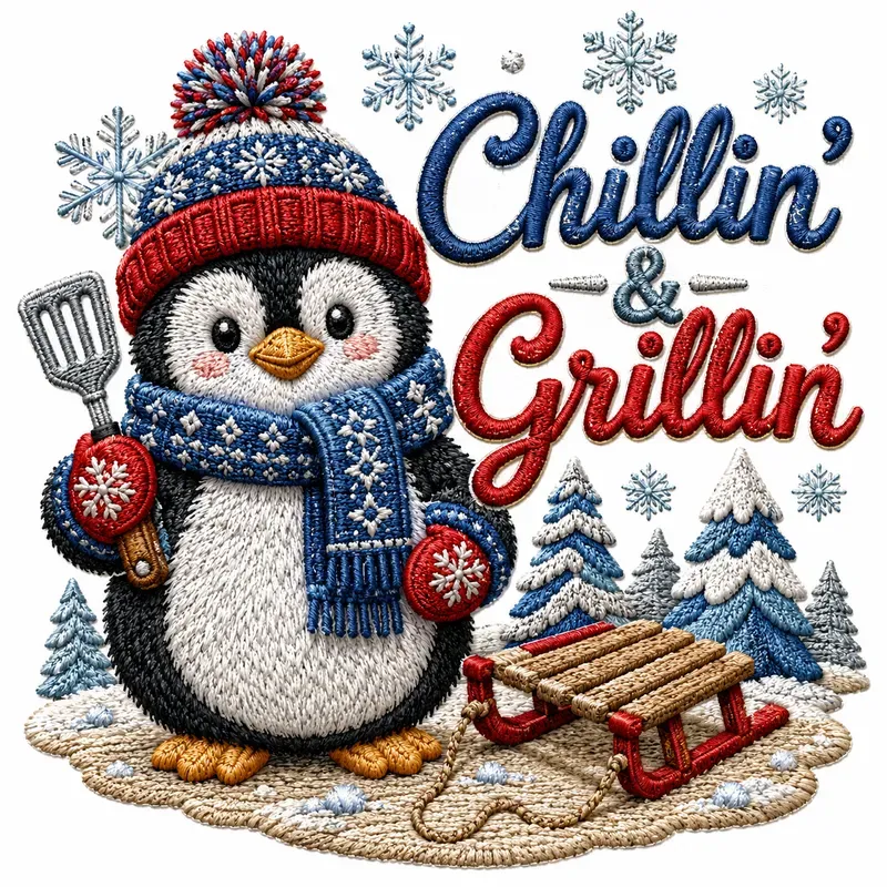Faux Embroidery Mascot Creators