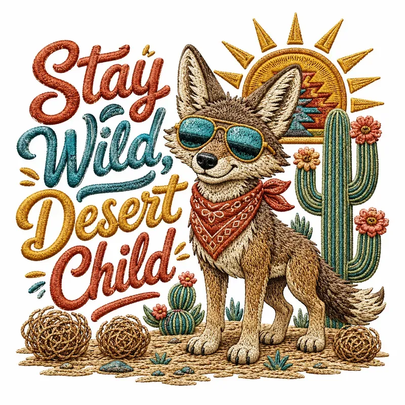Faux Embroidery Mascot Creators