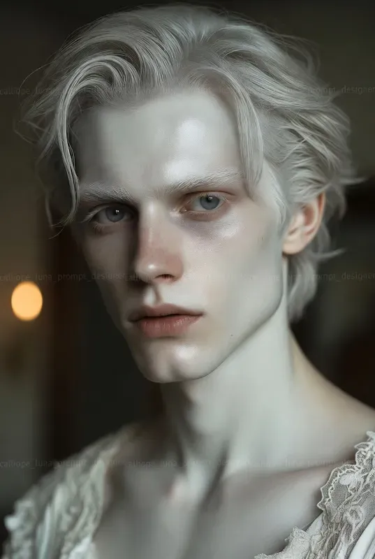 Cinematic Porcelain Gentleman Portraits