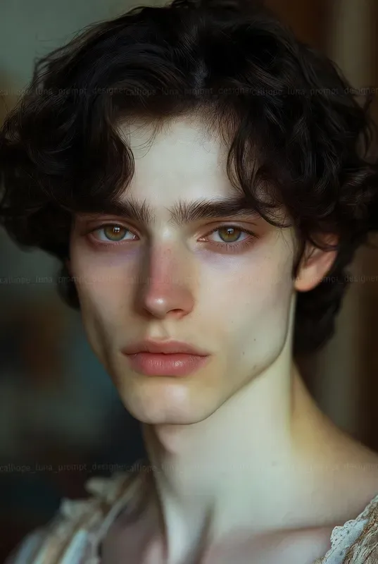 Cinematic Porcelain Gentleman Portraits