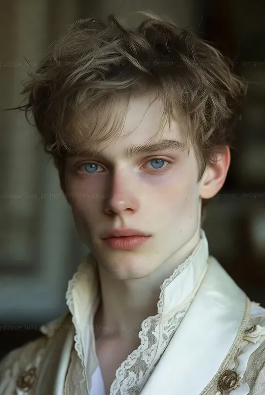 Cinematic Porcelain Gentleman Portraits