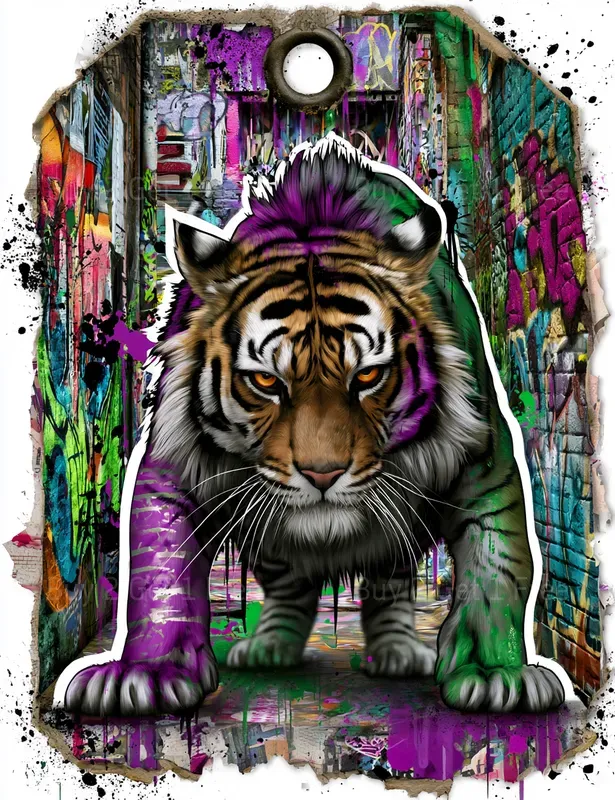Graffiti Girl Product Tags