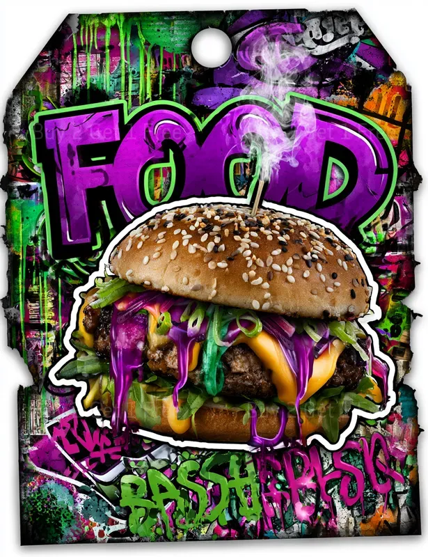 Graffiti Girl Product Tags