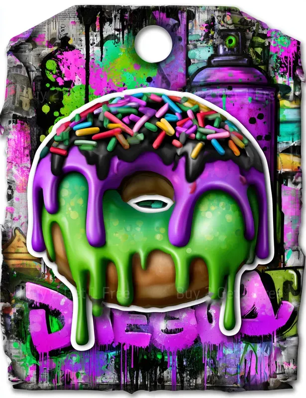 Graffiti Girl Product Tags