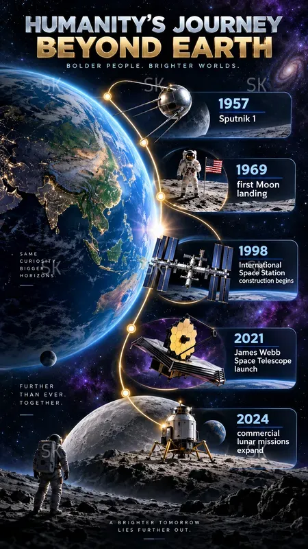 Cinematic 3D Infographic Posters