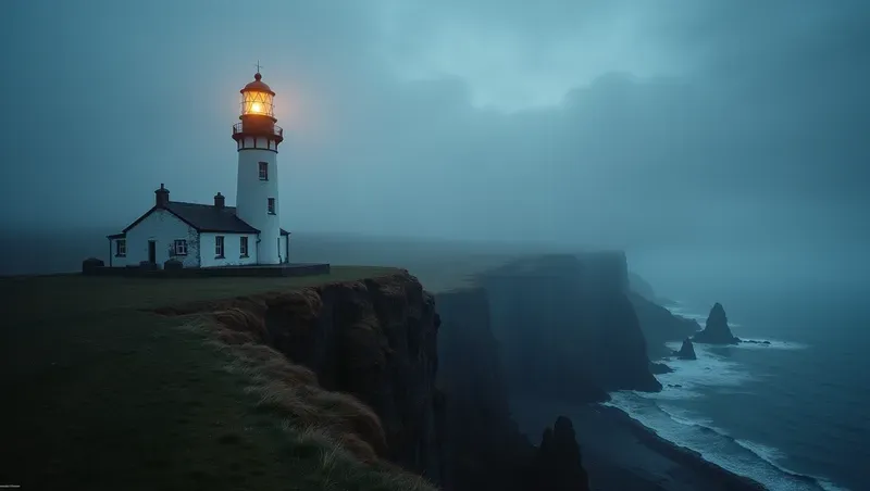 Dark Luxury Moody Nautical Landscapes