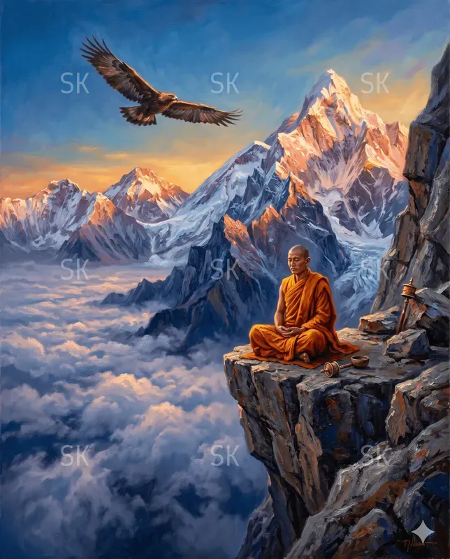 Cinematic Oil Portrait Paintings