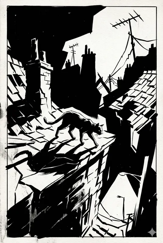 Noir Graphic Novel Digital Asset Creators