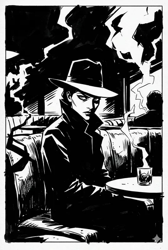 Noir Graphic Novel Digital Asset Creators
